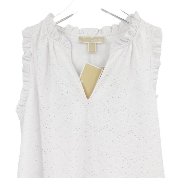 Michael Michael Kors Midi Dress In White - Picture 3 of 7